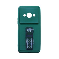 Sillicone Case with Support for Xiaomi Redmi A3 Green Sillicone Case with Support for Xiaomi Redmi A3 Green